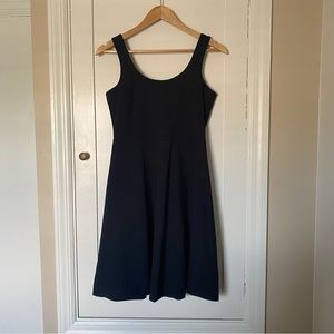 J Crew Black Skater Dress